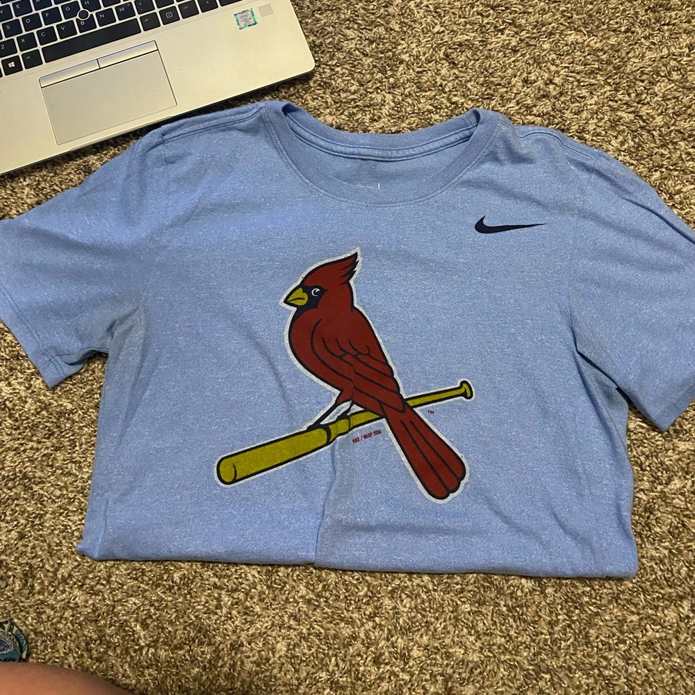 St. Louis Cardinals blue Nike T-shirt